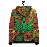 Cough Club Leaf Rasta Unisex Hoodie