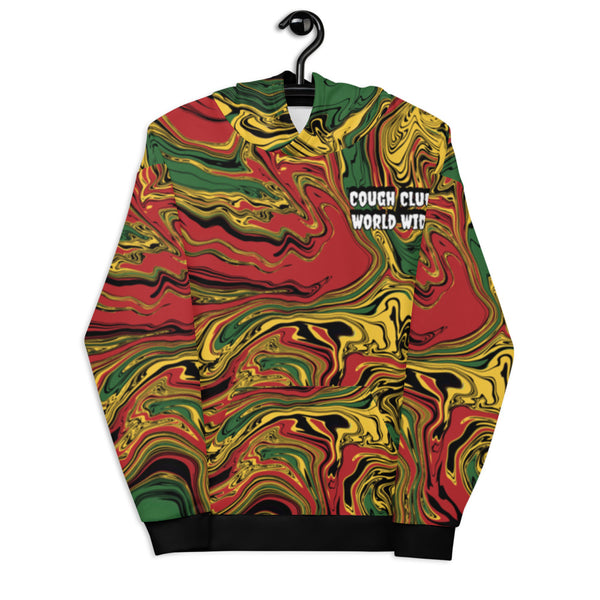 Cough Club Leaf Rasta Unisex Hoodie
