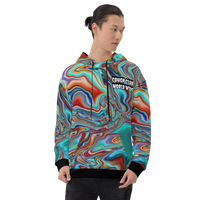 Cough Club Leaf Oil Water Unisex Hoodie
