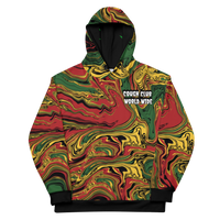 Cough Club Leaf Rasta Unisex Hoodie