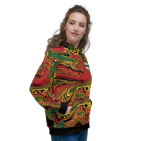 Cough Club Leaf Rasta Unisex Hoodie