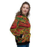 Cough Club Leaf Rasta Unisex Hoodie