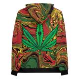 Cough Club Leaf Rasta Unisex Hoodie