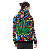 Cough Club Leaf NeonPrime Unisex Hoodie