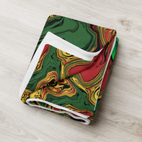 Cough Club Leaf Rasta Throw
