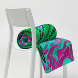Cough Club Flamingo  Leaf Throw