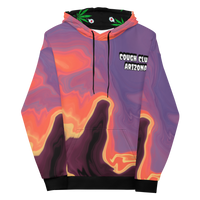 Cough Club Leaf AZ Sunset Unisex Hoodie