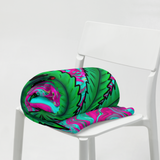 Cough Club Flamingo  Leaf Throw