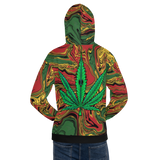 Cough Club Leaf Rasta Unisex Hoodie