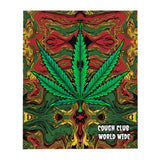 Cough Club Leaf Rasta Throw